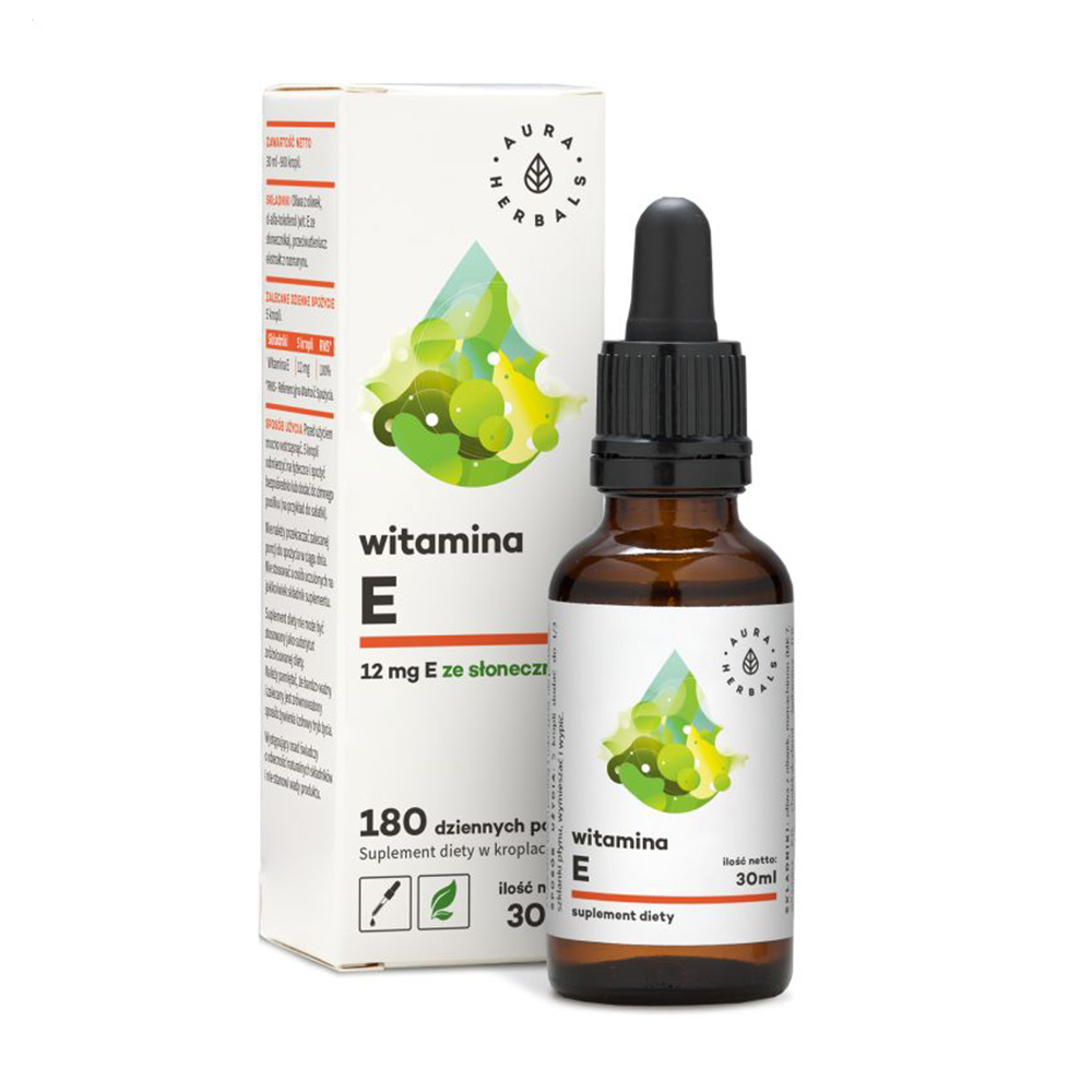Вітамін Е Aura Herbals Vitamin E в краплях, 30 мл